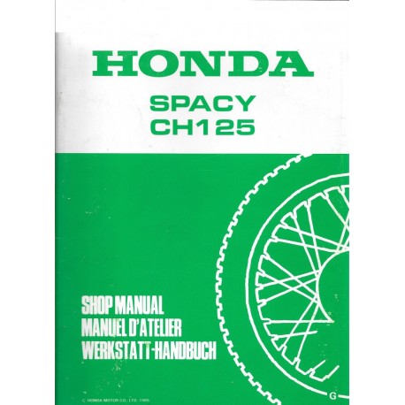 Honda spacy 125 manuel utilisation #3