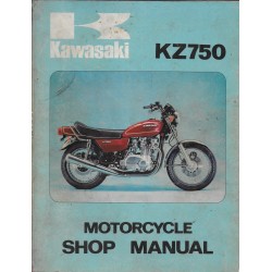 Manuel atelier  KAWASAKI  KZ 750 Twin de 1976