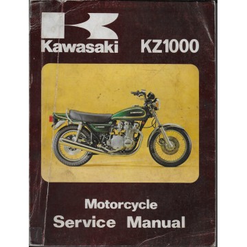 KAWASAKI KZ 1000 et Z1R (manuel atelier en anglais)