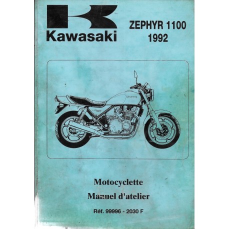 Manuel atelier KAWASAKI ZEPHYR 1100 A1  de 1992