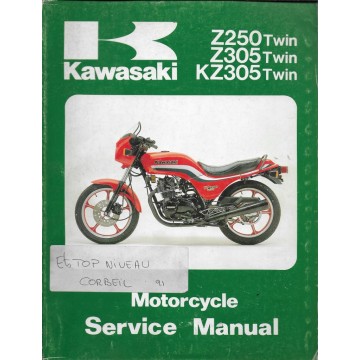 Manuel atelier KAWASAKI Z 250 / KZ 305  (11 / 1992)