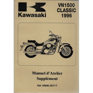 Manuel atelier (additif) KAWASAKI VN 1500 de 1996