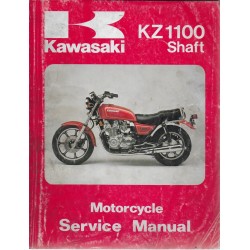 Manuel atelier KAWASAKI KZ 1100 à cardan de 1981 à 1985