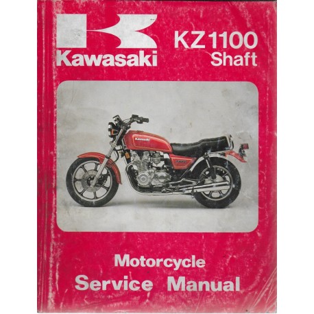 Manuel atelier KAWASAKI KZ 1100 à cardan de 1981 à 1985