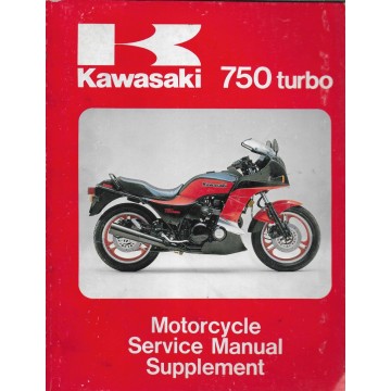 Manuel atelier KAWASAKI 750 TURBO 1984/85 (12 / 1991)
