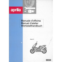 APRILIA AERA 51 de 2000 (manuel atelier)