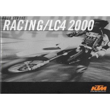 KTM 4 temps Racing / LC4 de 2000 (catalogue)