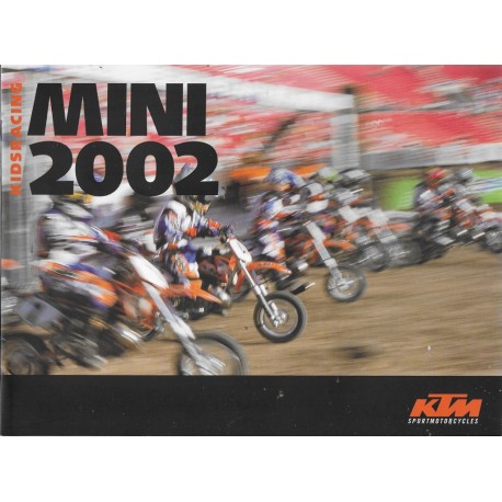 KTM 2002 (catalogue gamme mini)