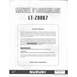 SUZUKI LT-Z90K7 de 2007 (Manuel de montage 08 / 2006)