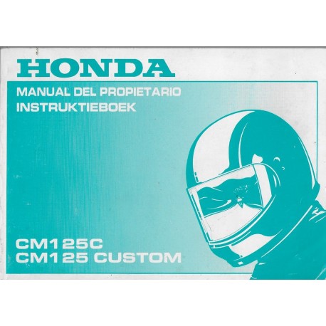 HONDA CM 125 C (manuel utilisateur 02 / 1999)