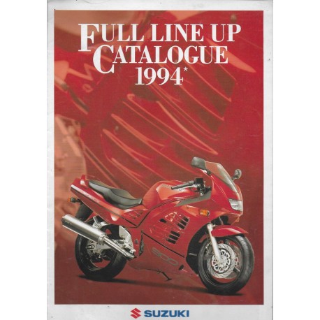 SUZUKI Gamme motos 1994 (Prospectus)