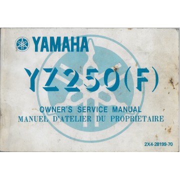YAMAHA YZ 250 (F) type 2X4 de 1979