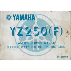 YAMAHA YZ 250 (F) type 2X4 de 1979