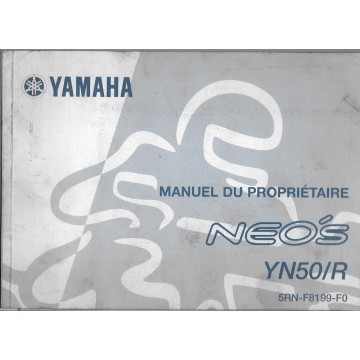 YAMAHA Néo's YN50/R type 5RN de 2011 (Manuel propriétaire janvier 2011)