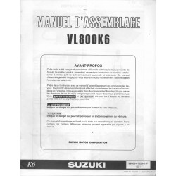 SUZUKI VL 800 K6 de 2006 (manuel assemblage 07 / 2005)