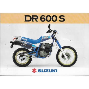 SUZUKI DR 600 S (Prospectus)