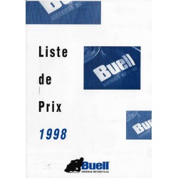 Documents originaux gamme motos BUELL 1998
