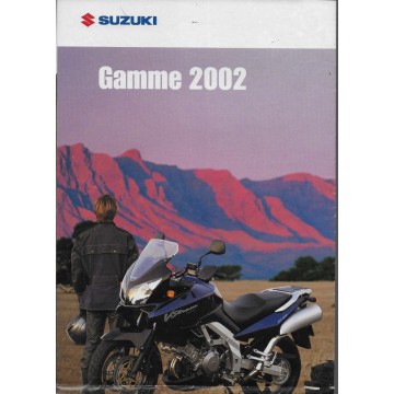 SUZUKI modèles 2002 (Prospectus)