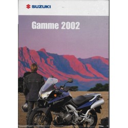 SUZUKI modèles 2002 (Prospectus)