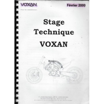 VOXAN (manuel stage technique de février 2000) manuel atelier
