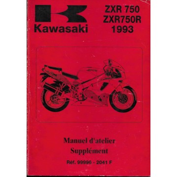 Manuel atelier KAWASAKI STINGER ZXR 750 L1 / M1  (1993)