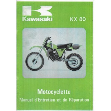 Manuel atelier  KAWASAKI  KX 80-C1-D1