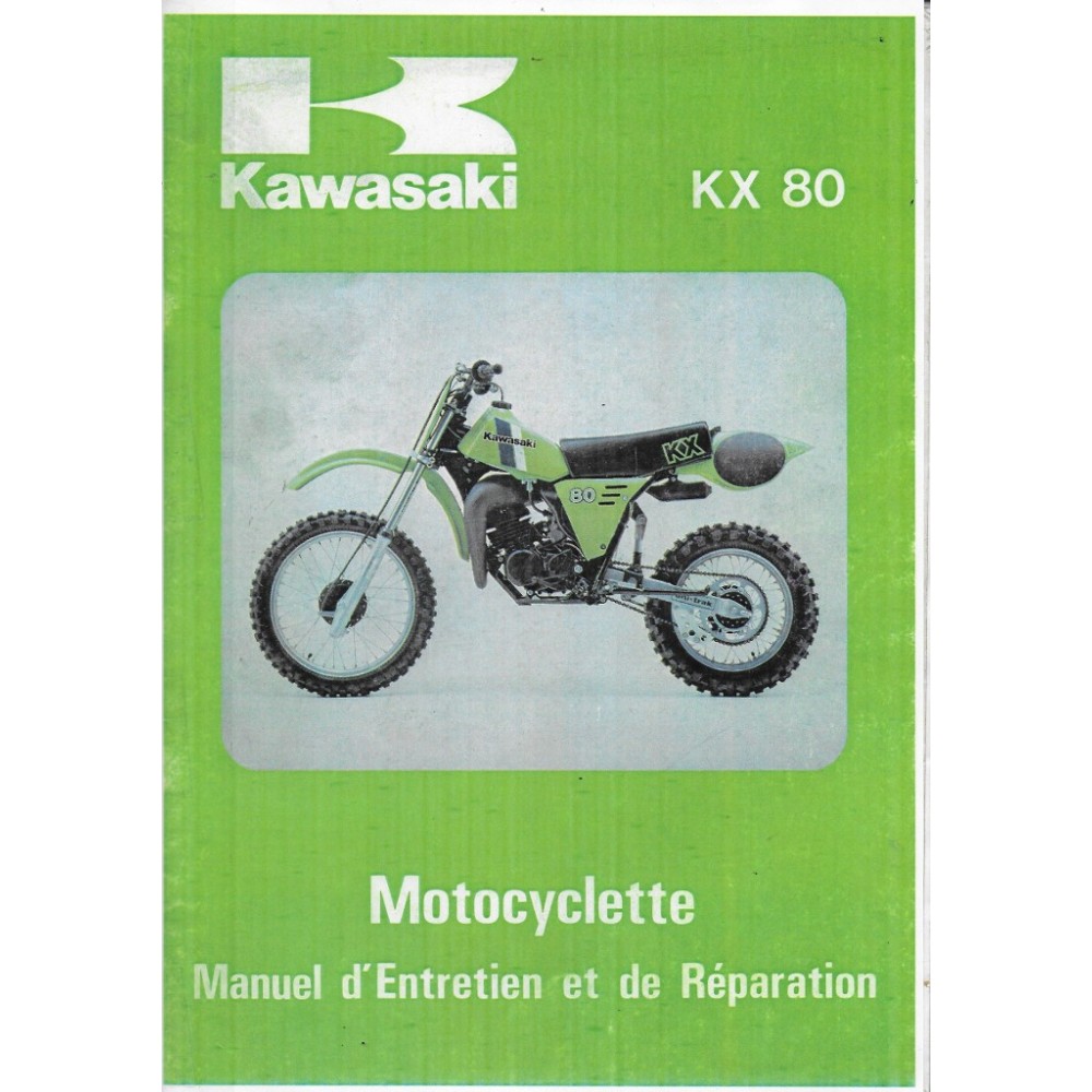 Manuel atelier  KAWASAKI  KX 80-C1-D1