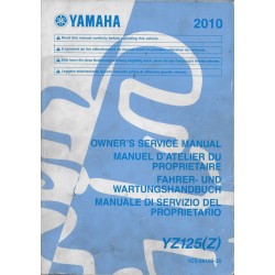 YAMAHA YZ 125 (Z) 2010 type 1C3