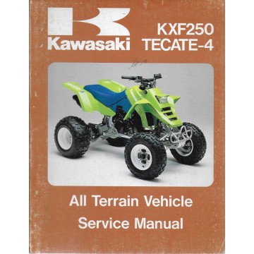 KAWASAKI quads KXF 250 TECATE-4 (1987 / 88) (manuel atelier)