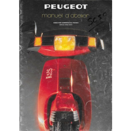 PEUGEOT SC 50 / 80 L (manuel atelier moteur 07 / 1986) 