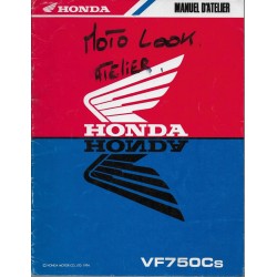 HONDA VF 750 Cs (Manuel atelier additif juillet 1994)