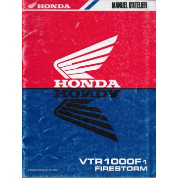 HONDA VTR 1000 F1 de 2001  (Additif décembre 2000)