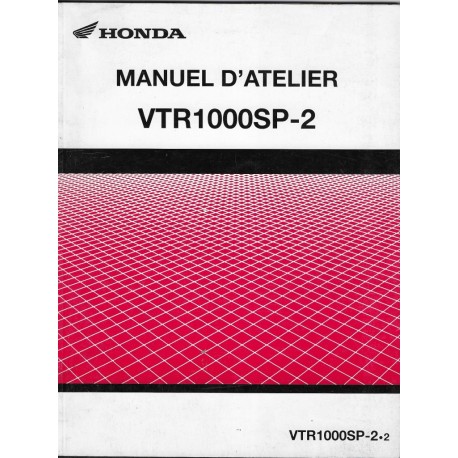 HONDA VTR 1000 SP-2 de 2002  (Additif février 2002)