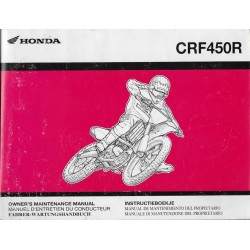 HONDA CRF 450 R de 2005 (Manuel de base septembre 2004)