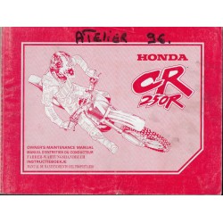 HONDA CR 250 RT Type KZ3 de 1996