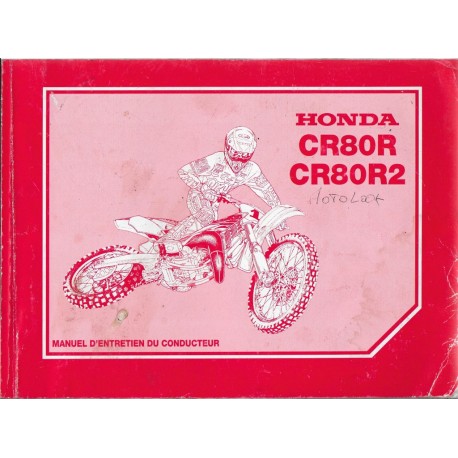 HONDA CR 80 R / R2  Type GBF de 1999