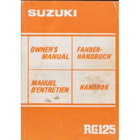 SUZUKI RG 125 F de 1985