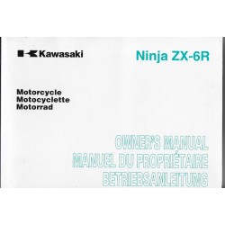 KAWASAKI Ninja ZX-6R (ZX600R9) de 2009 (09 / 2008)