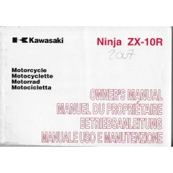KAWASAKI Ninja ZX 1000 de 2006 (ZX1000D) 09 / 2005