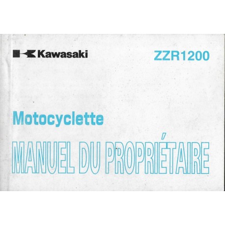 KAWASAKI ZZ-R 1200) de 2002 (ZX1200-C1 / D1) 12 / 2001