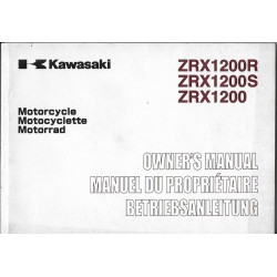 KAWASAKI ZRX 1200 / R / S (ZR1200-A3-B3-C2) de 2003 (08 / 02)