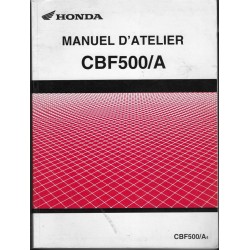 HONDA CBF 500 / A4 (Manuel atelier 07 / 2004)