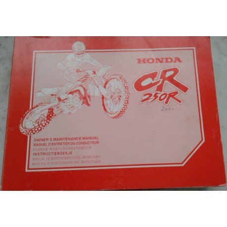 HONDA CR 250 RY Type KZ3 de 2000