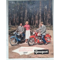 PEUGEOT gamme motorisés 1956 (catalogue 6 pages)