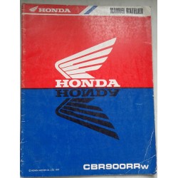 HONDA CBR 900 RRW  (Additif 10 / 1997)