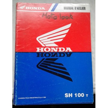 HONDA SH 100 T (Manuel additif octobre 1996)