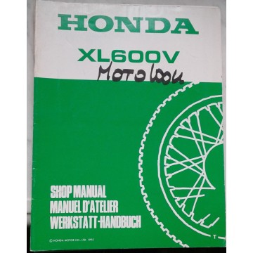 HONDA XL 600 VT de 1996 (Additif septembre 1995)