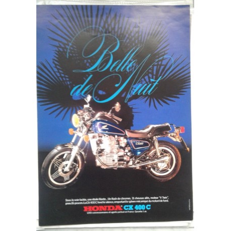 HONDA CX 400 C (prospectus original 09 / 1980)