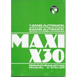 PUCH Maxi et X30 (manuel atelier)