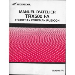 HONDA TRX 500 FA fourtrax de 2005 (Manuel atelier 12 / 04)